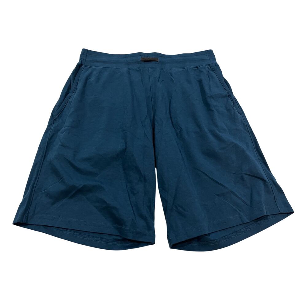 16-62 LAHGO Lunya Men's 100% Pima Cotton Lounge Sleep Shorts Teal Small